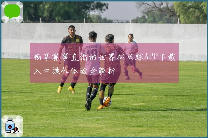 畅享赛事直播的世界杯买球APP下载入口操作体验全解析