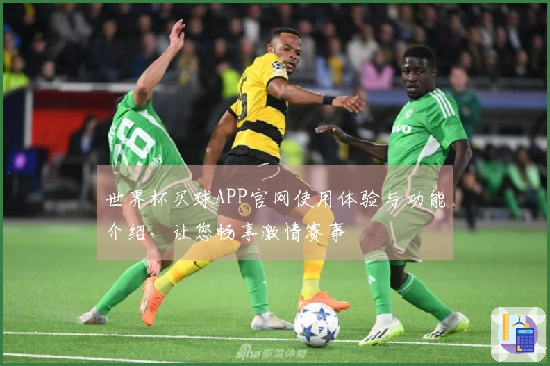 世界杯买球APP官网使用体验与功能介绍,让您畅享激情赛事